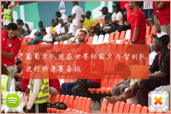 葡萄牙队将在世界杯前夕与智利队进行热身赛备战